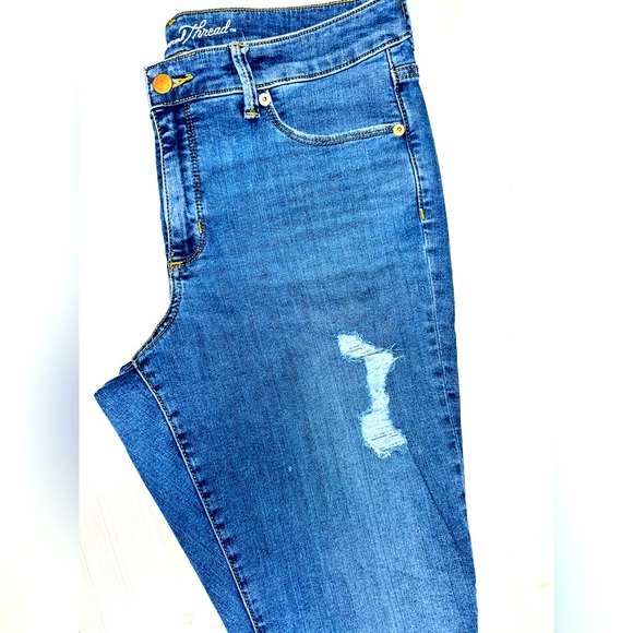 Universal Thread Size 10 Mod Rose Skinny Jeans - Picture 2 of 7